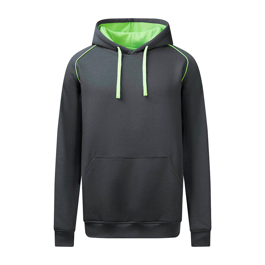 Bocini Men's Inner Hood Contrast Fleecy Hoodie-(CJ2408)