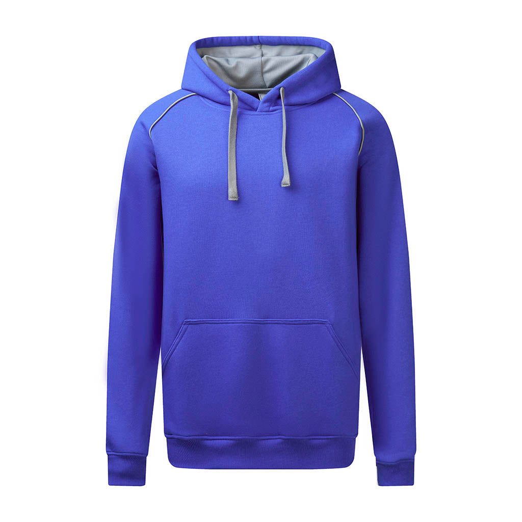 Bocini Men's Inner Hood Contrast Fleecy Hoodie-(CJ2408)