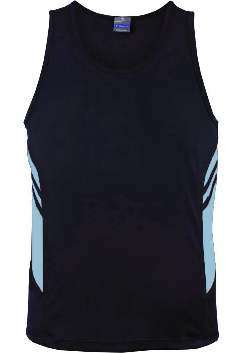 Aussie Pacific Mens Tasman Singlet (2nd 14 color)-(1111)