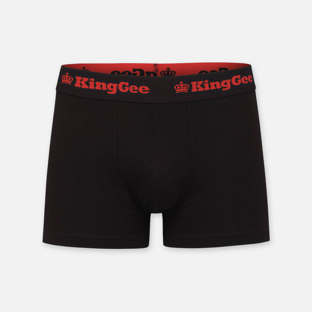 King Gee Men's Cotton Trunks - 3 Pack (K09023)