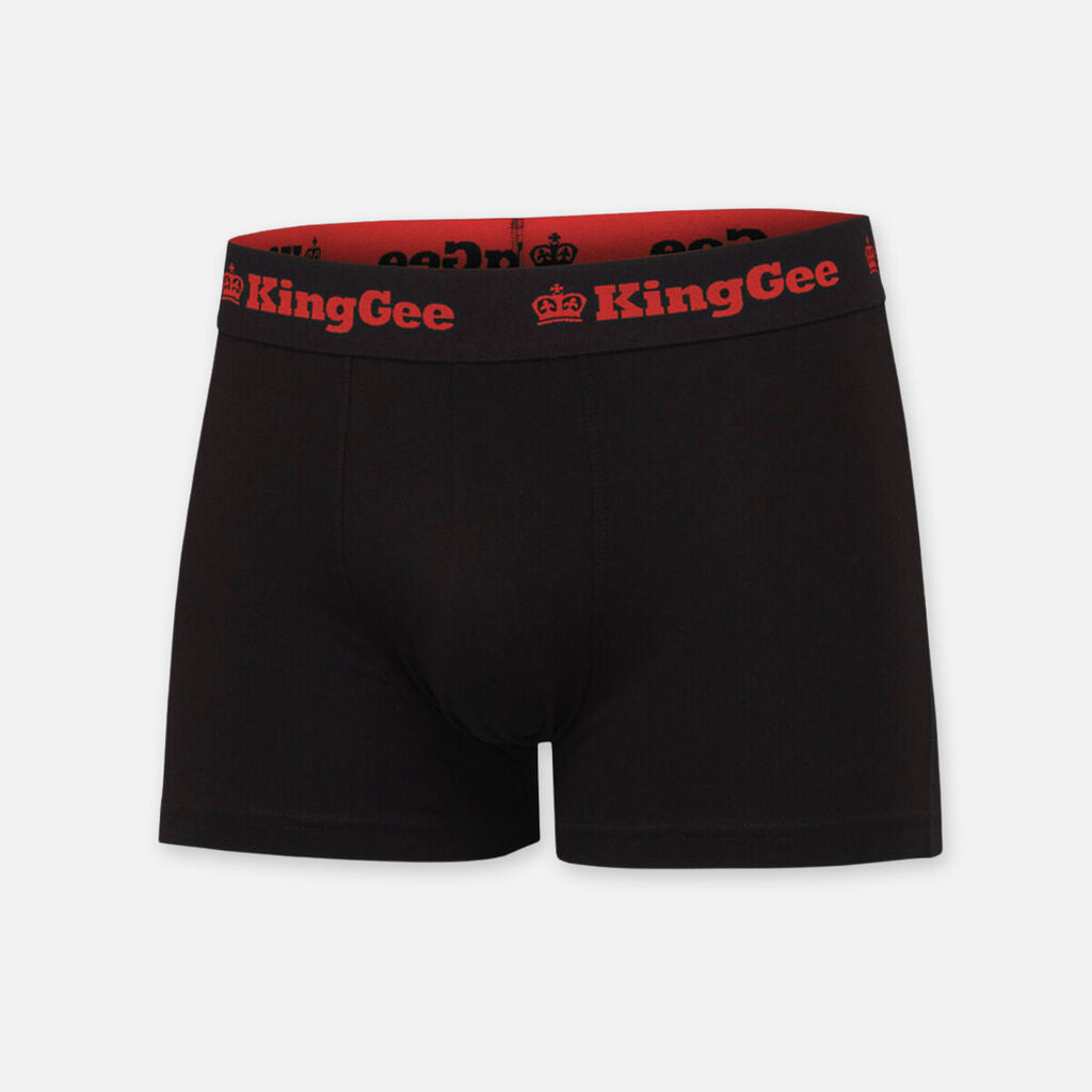 King Gee Men's Cotton Trunks - 3 Pack (K09023)