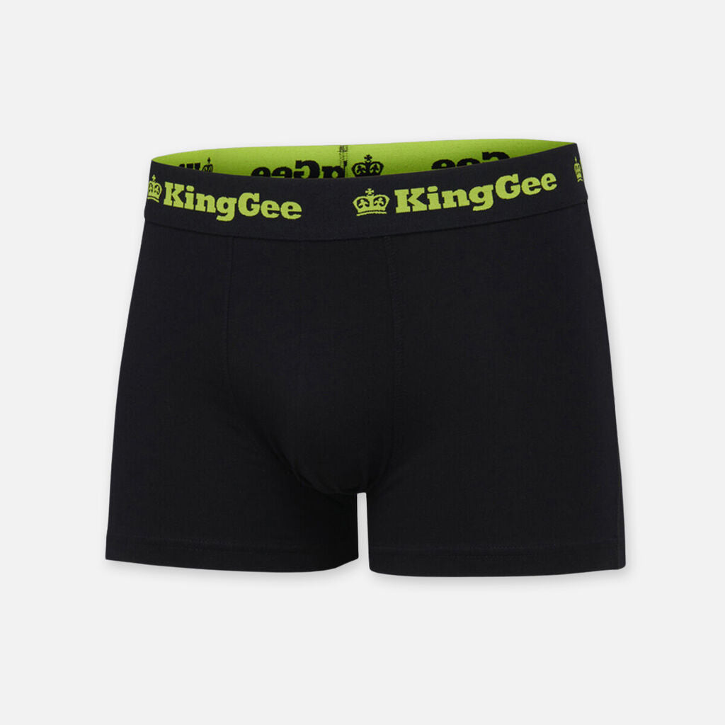 King Gee Men's Cotton Trunks - 3 Pack (K09023)