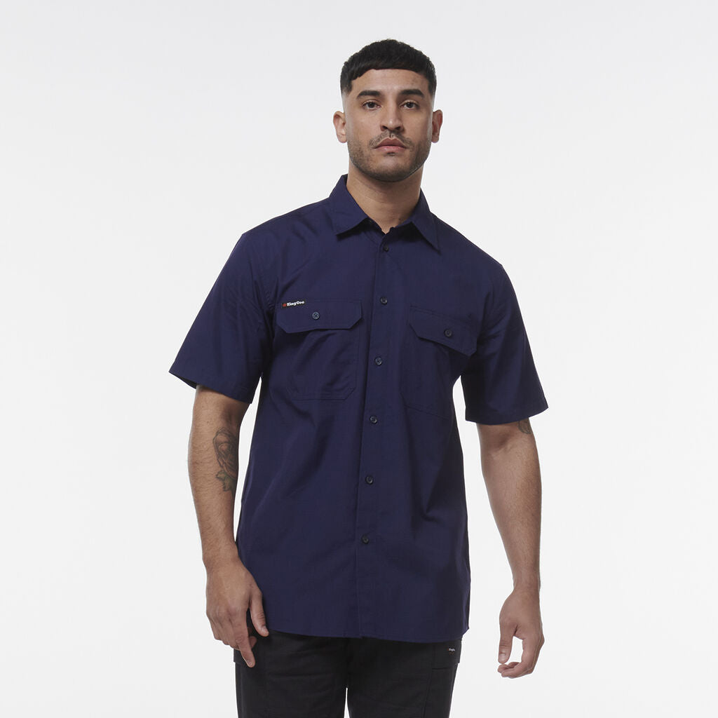 King Gee Workcool Vented Shirt Short Sleeve (K14030)