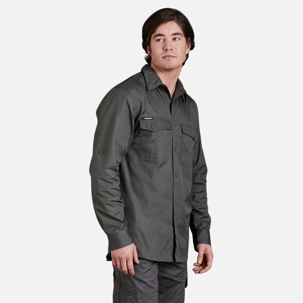 supreme 2-Tone Work Shirt dark grey M