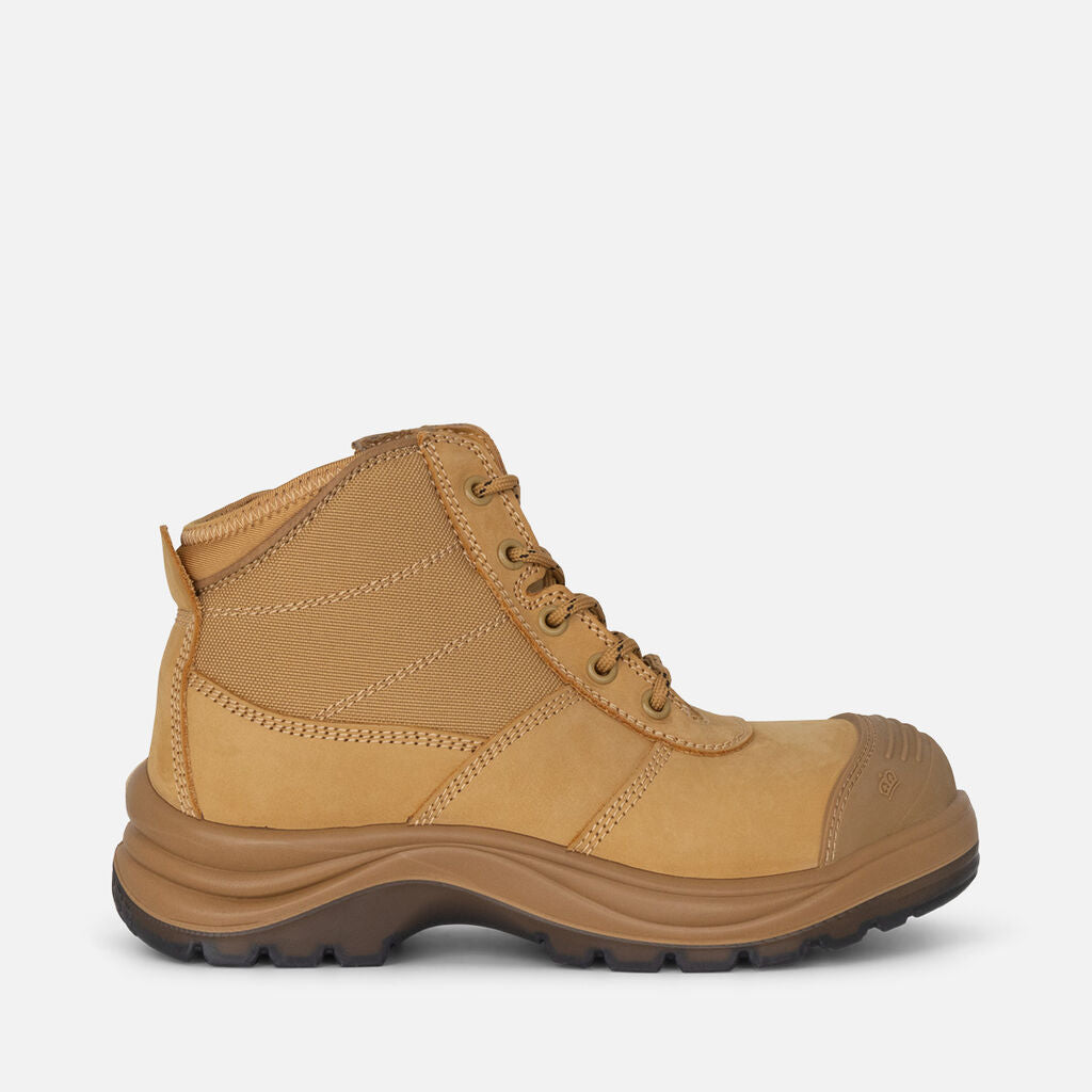 King Gee Tradie Women s Zip Lace Steel Cap Work Boots K26491 Budget Workwear