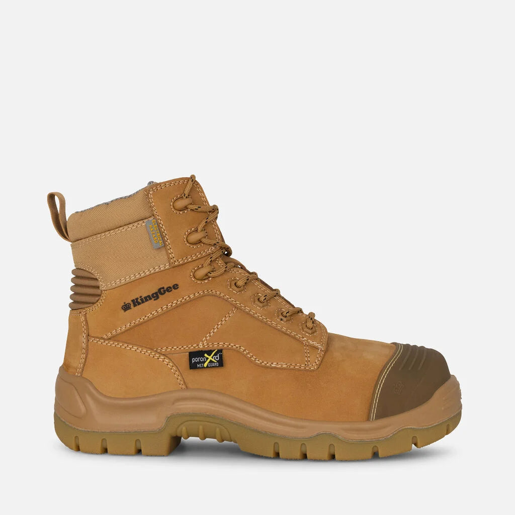 King Gee Phoenix Metguard Composite Toe Safety Work Boots K27872 Budget Workwear