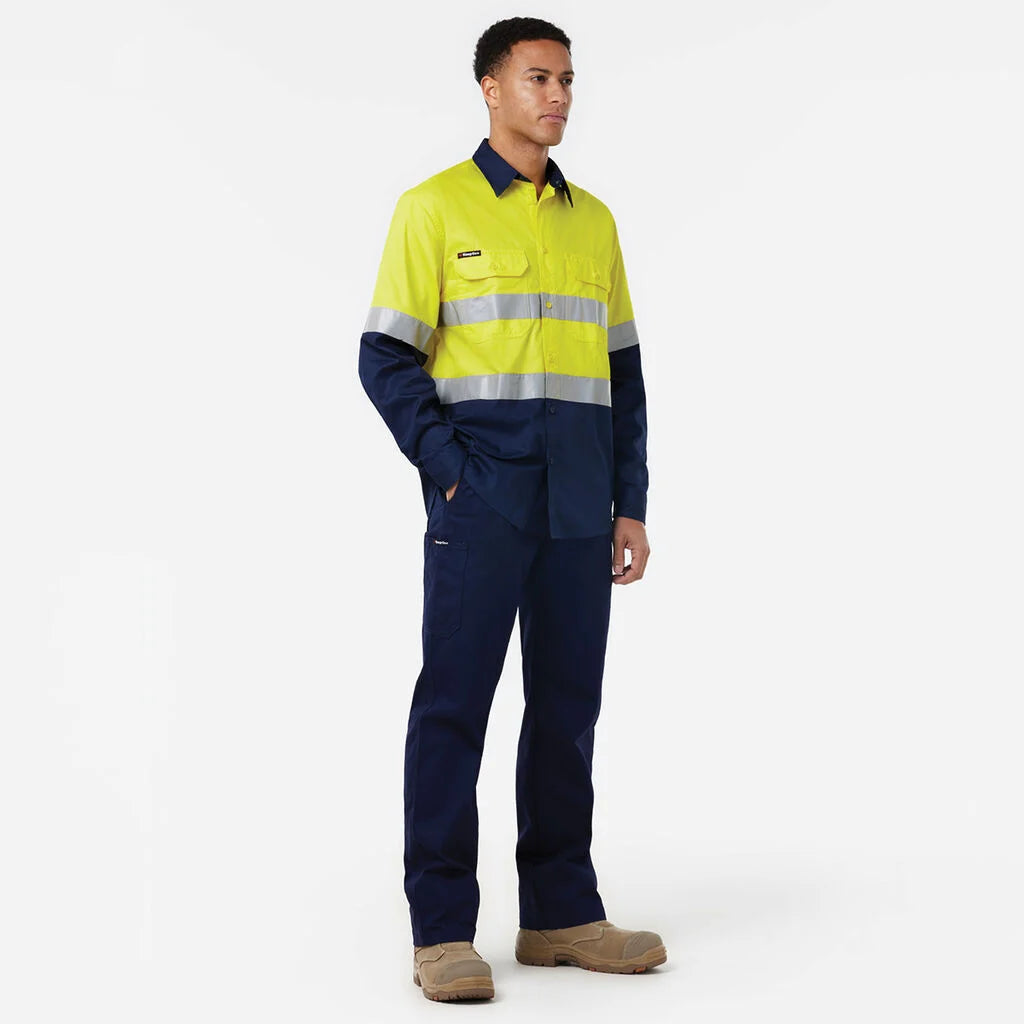 King Gee Originals Vented Drill Shirt Taped (K54025)