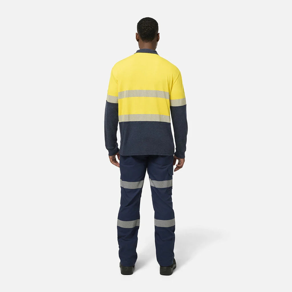 King Gee Shieldtec FR Hi-Vis Spliced Polo with FR Tape (K84008)