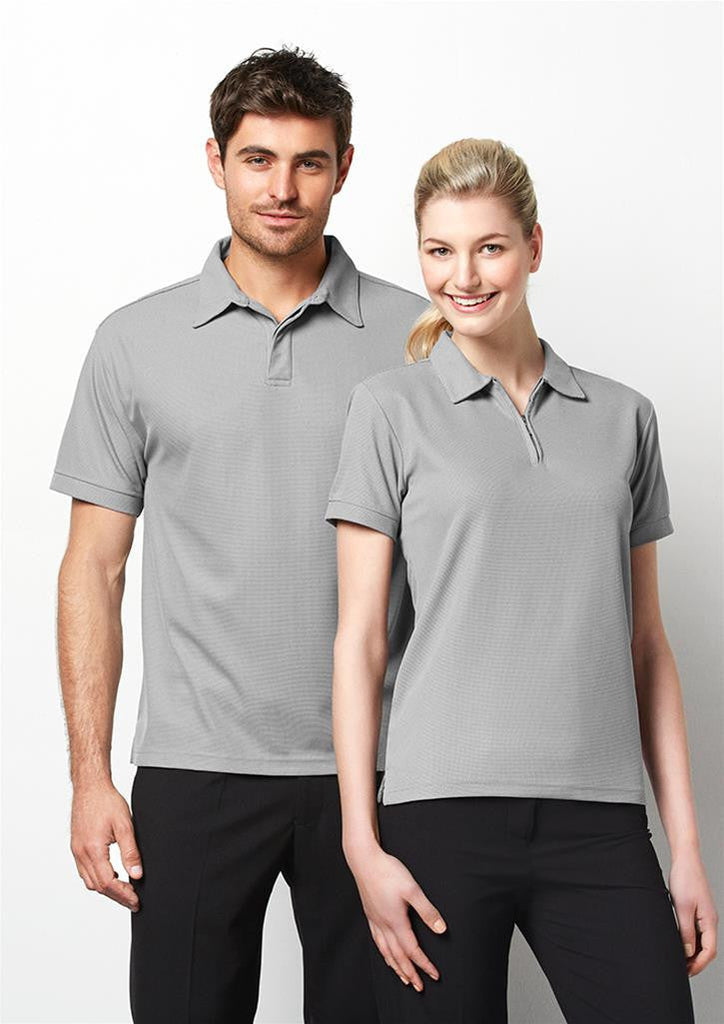 Biz Collection Ladies Micro Waffle Polo (P3325)