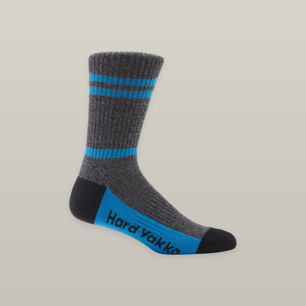 Hard Yakka Women's 3 Pack Crew Sock (Y08606)