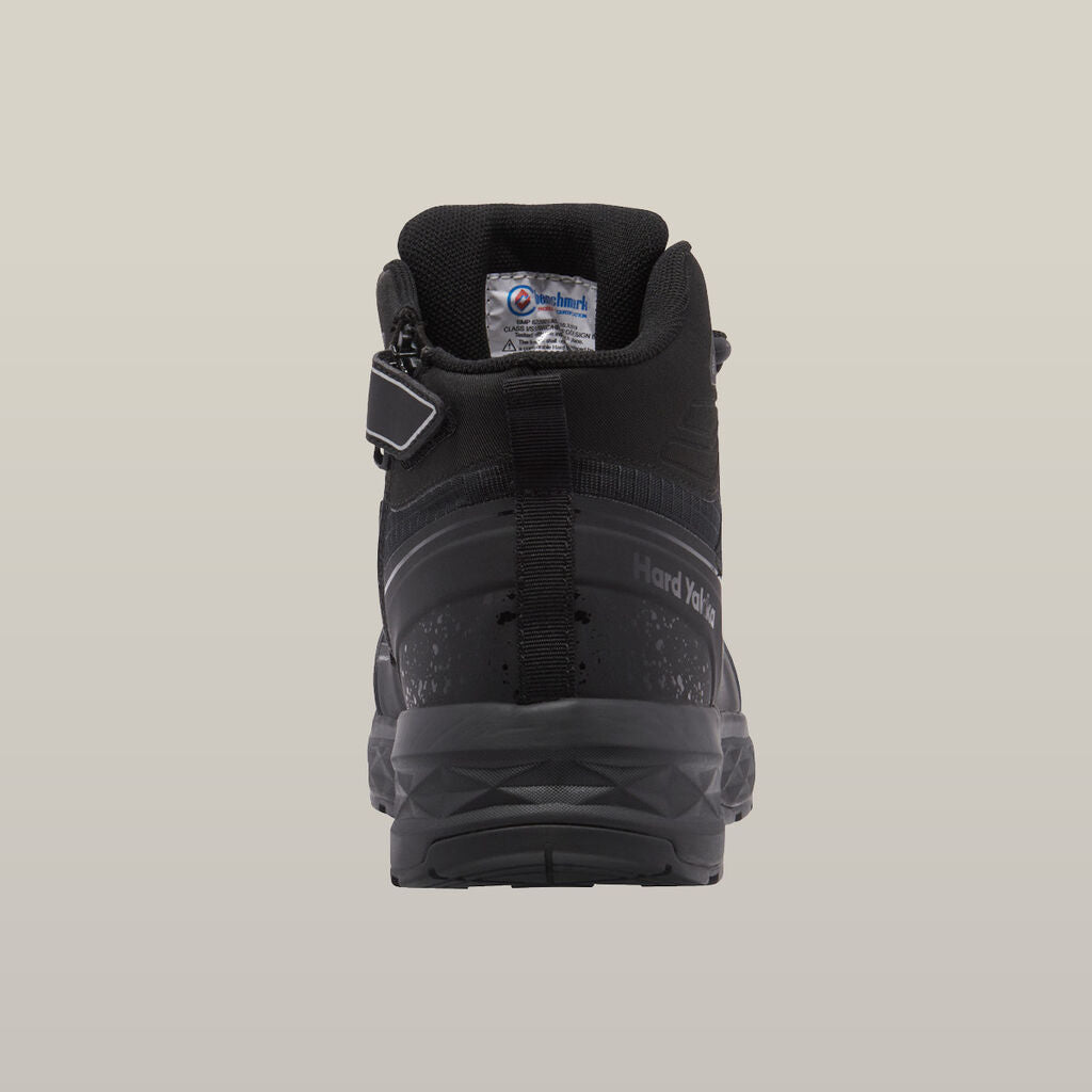 Hard Yakka X Range Mid Composite Toe Safety Boot - Black (Y60363)