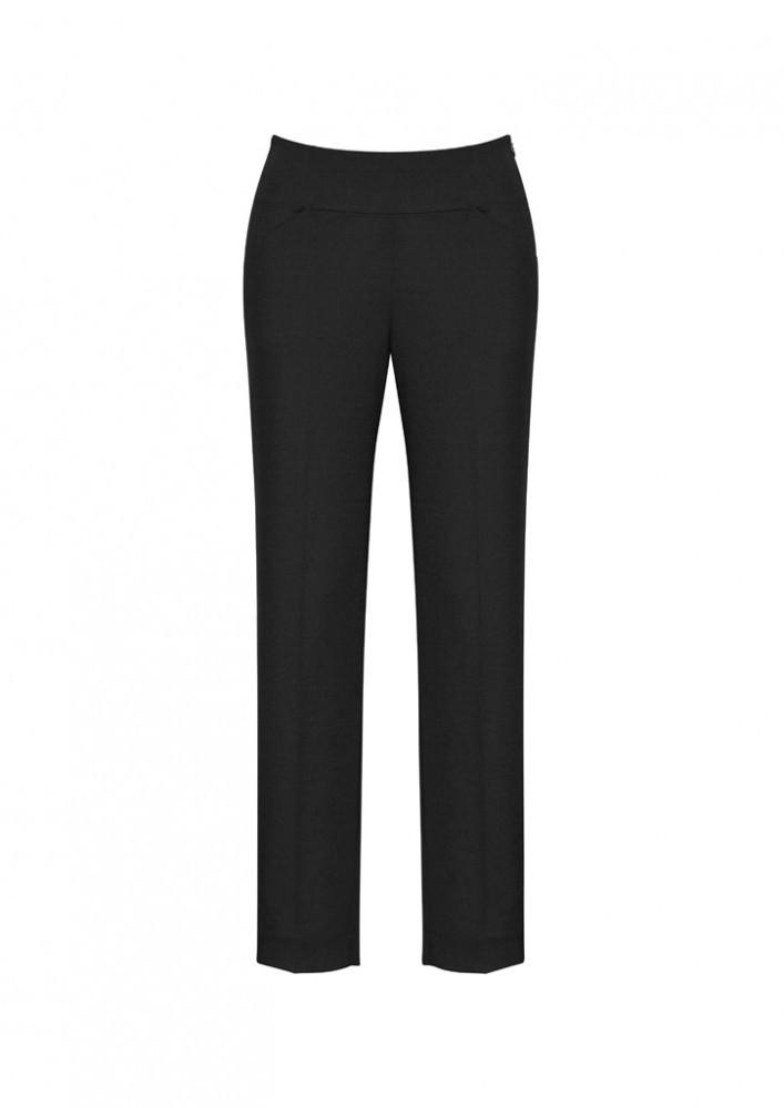 Biz Corporate Womens Cool Stretch Bandless Slim Leg Pant (10121)