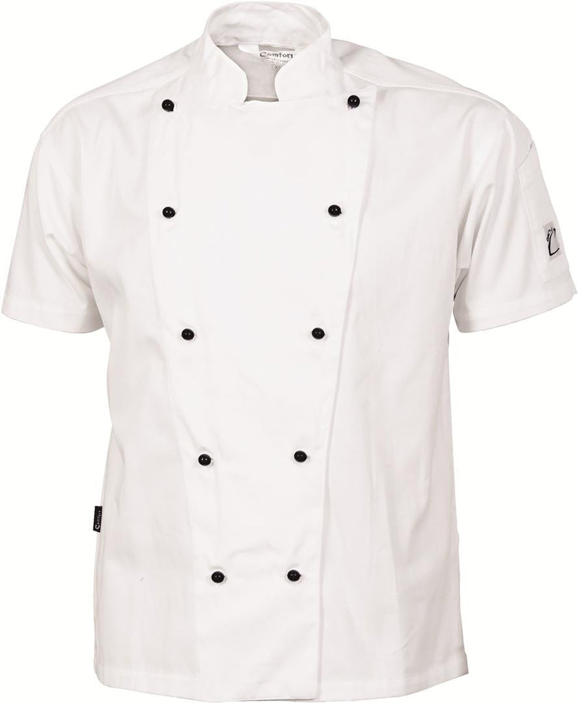 DNC Traditional Chef Jacket, Short Sleeve (1101)