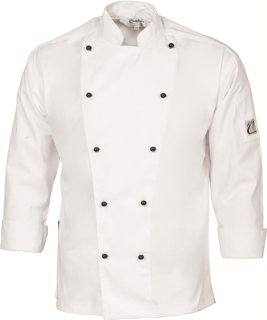 DNC Traditional Chef Jacket Long Sleeve (1102) – Budget Workwear