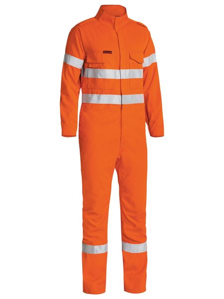 Bisley Tencate Tecasafe Plus 700 Taped Hi Vis FR Vented Coverall (BC8085T)