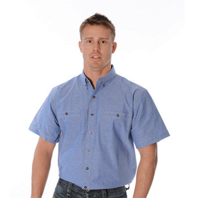 DNC-Cotton-Chambray-Shirt-With-Twin-Pocket