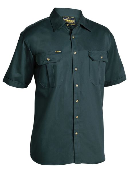 Bisley Original Cotton Drill Shirt - Short Sleeve (BS1433)