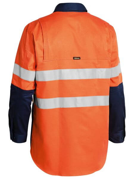 Bisley Taped Hi Vis Industrial Cool Vented Shirt (BS6448T)