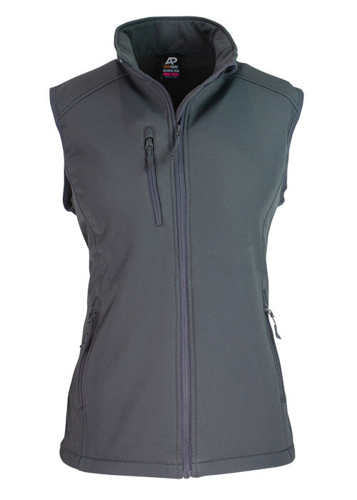 Aussie Pacific Olympus Ladies SoftShell Vest-(2515)