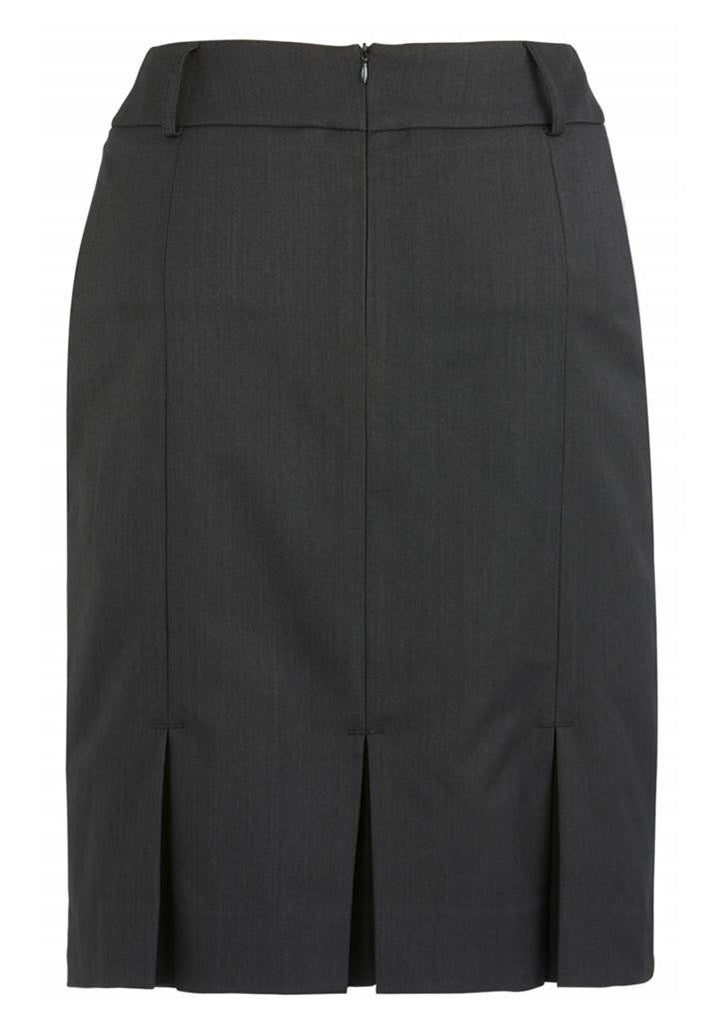 Biz Corporates Womens Cool Stretch Multi-Pleat Skirt (20115)