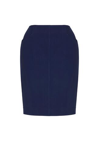 Biz Corporate Womens Bandless Pencil Skirt (20717)