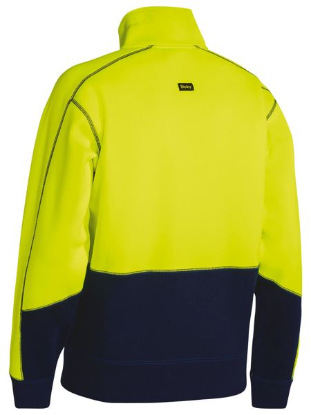 Bisley Hi Vis Fleece 1/4 Zip Pullover (BK6989)