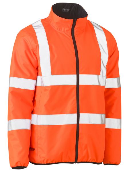 Bisley Taped Hi Vis Reversible Puffer Jacket (BJ6350HT)