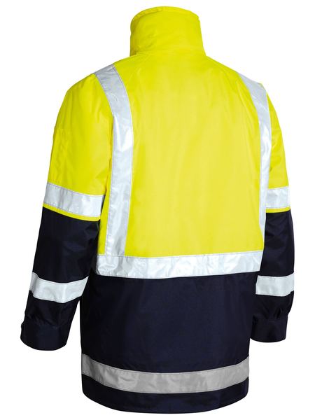 Bisley Taped 5 In 1 Rain Jacket (BK6975)