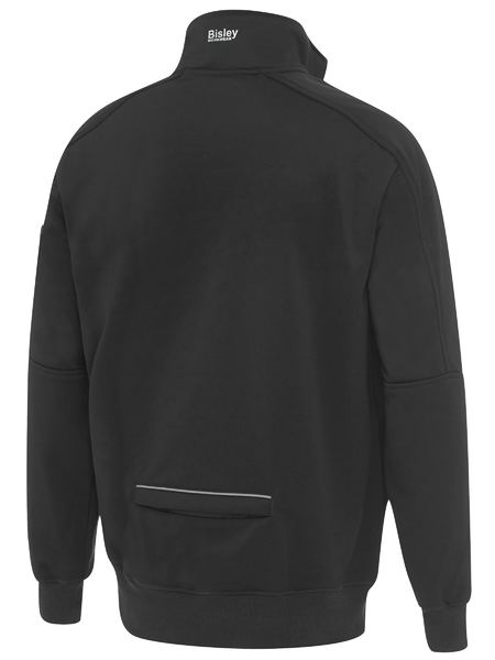 Bisley Work Fleece 1/4 Zip Pullover With Sherpa Lining (BK6924)