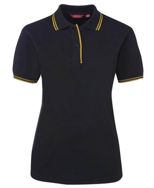 Jb's Ladies Contrast Polo 3rd ( 1 Color ) (2LCP)