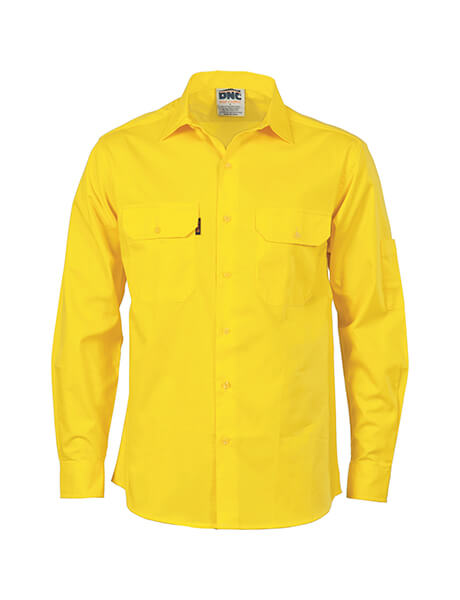 DNC Cool-breeze Work Shirt- Long Sleeve (3208)