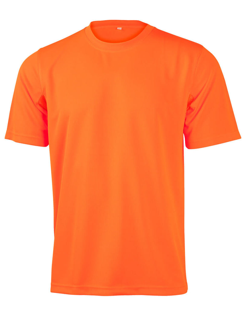 Winning Spirit Hi-Vis Mini Waffle Safety Tee-Unisex (SW39)