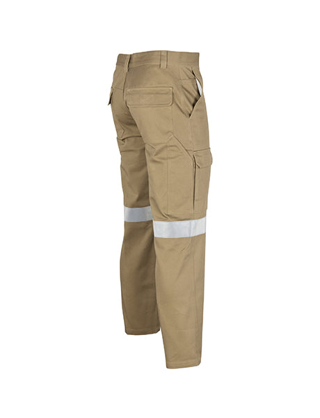 DNC Cotton Drill Cargo Trousers with 3M RT (3319)
