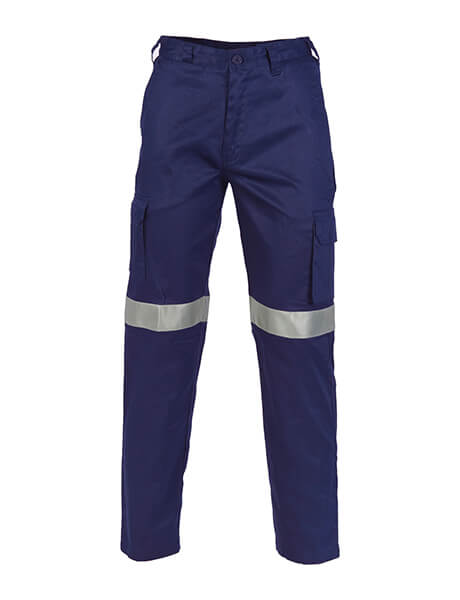 DNC Lightweight Cotton Cargo Pants With 3M R/Tape (3326)