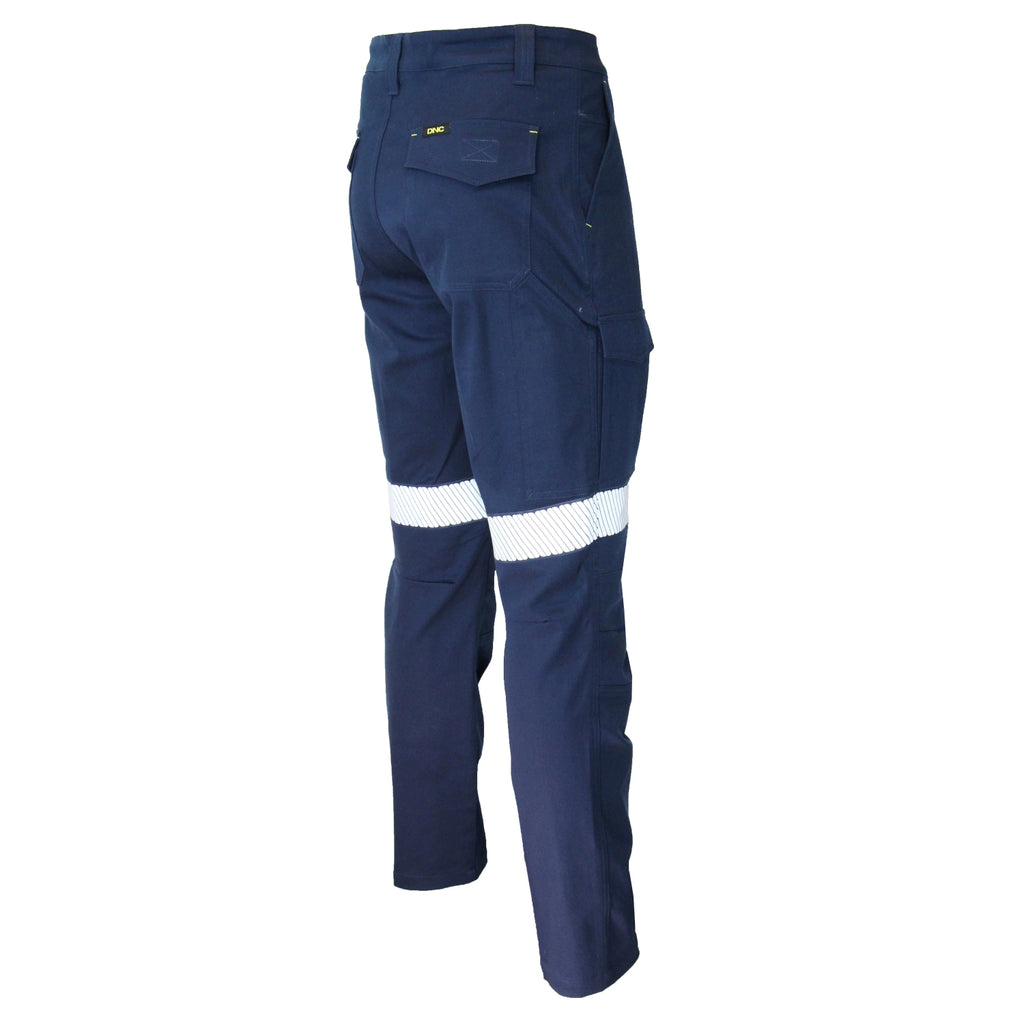 DNC SlimFlex Cushioned Knee Pads Segment Taped Cargo Pants (3371)