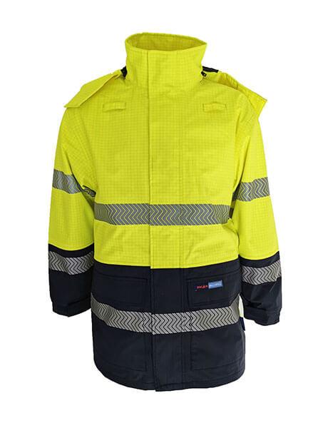 DNC Hivis Fr & Hrc2 D/N Rain Jacket (3467)