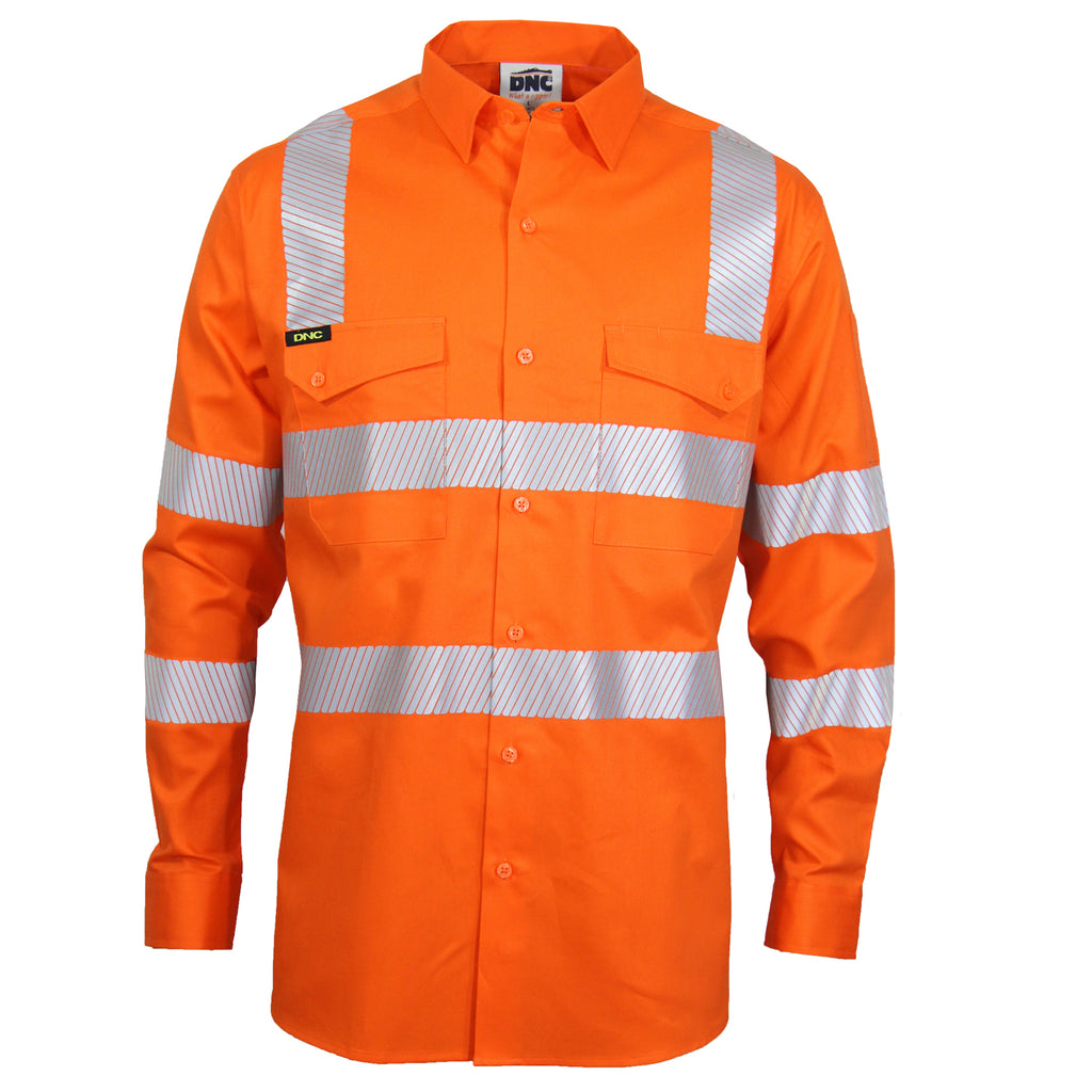 DNC Hivis Segment Taped Coolight Vic Rail Shirt (3643)