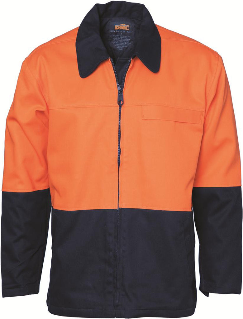 DNC HiVis Two Tone Protector Drill Jacket (3868)