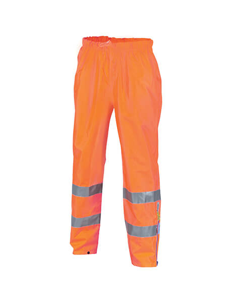 DNC HiVis D/N Breathable Rain Pants with 3M R/Tape (3872)