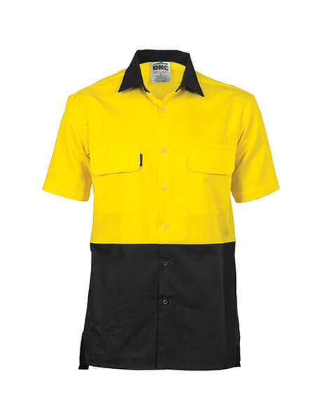 DNC HiVis 3 Way Cool-Breeze Cotton S/S Shirt (3937)