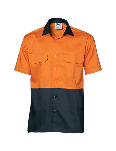 DNC HiVis 3 Way Cool-Breeze Cotton S/S Shirt (3937)