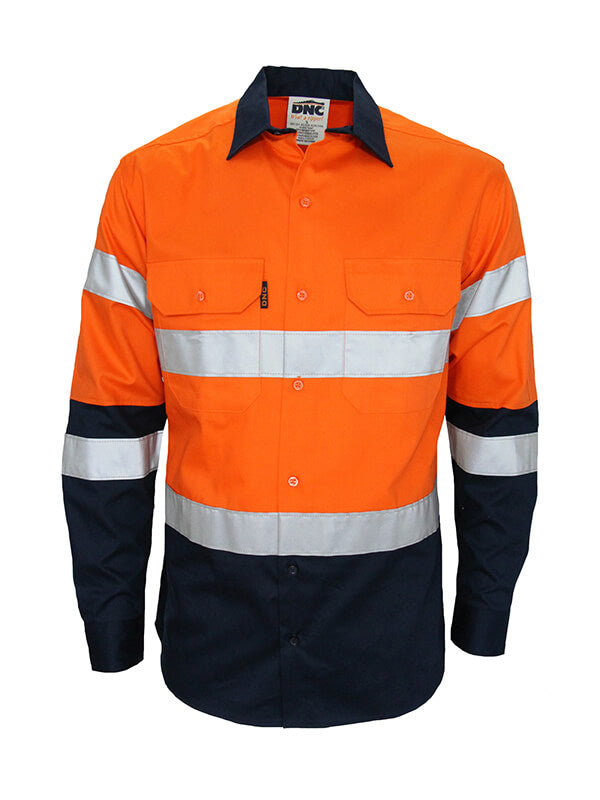 Dnc HiVis 2 Tone Biomotion taped shirt (3976)