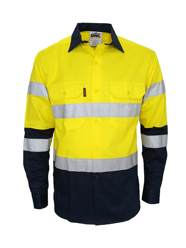 Dnc HiVis 2 Tone Biomotion taped shirt (3976)