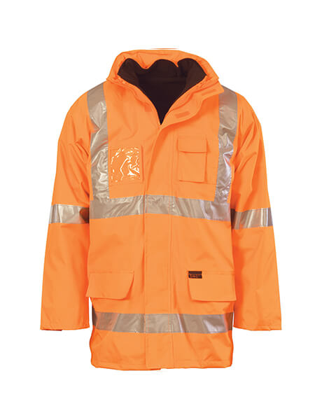 DNC HiVis Cross Back D/N “6 in 1” jacket (Outer Jacket And Inner Vest Can Be Sold Separately) (3997)