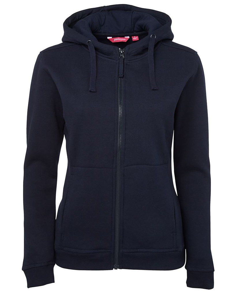 JB's Ladies Full Zip Fleecy Hoodie (3HJ1)