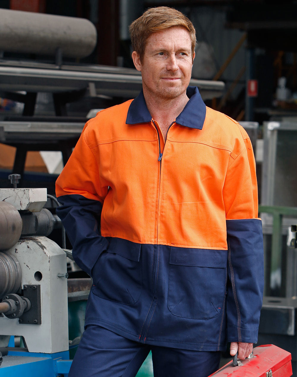 Hi vis cotton best sale jacket