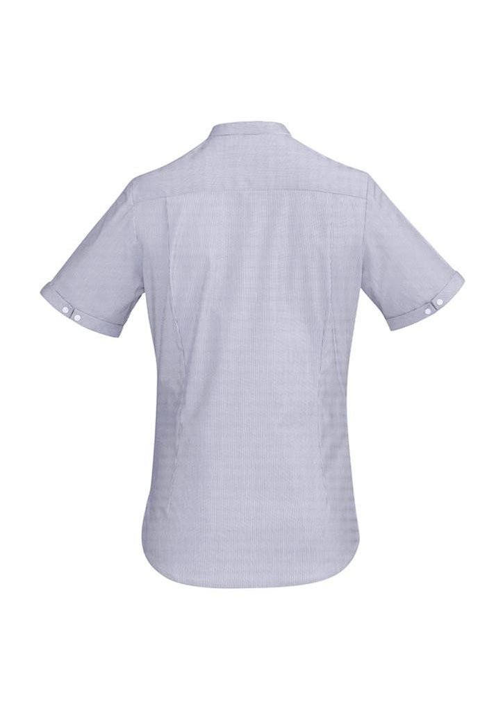 Biz Corporates-Biz Corporate Bordeaux Ladies Short Sleeve Shirt--Corporate Apparel Online - 10