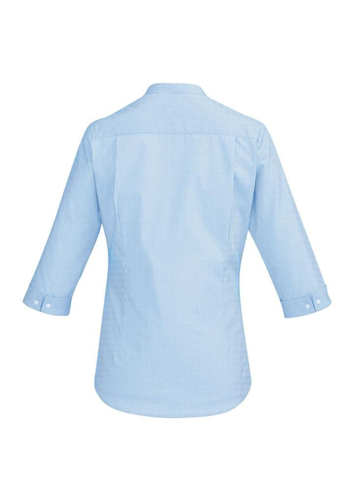 Biz Corporates-Biz Corporate Bordeaux Ladies 3/4 Sleeve Shirt--Corporate Apparel Online - 4