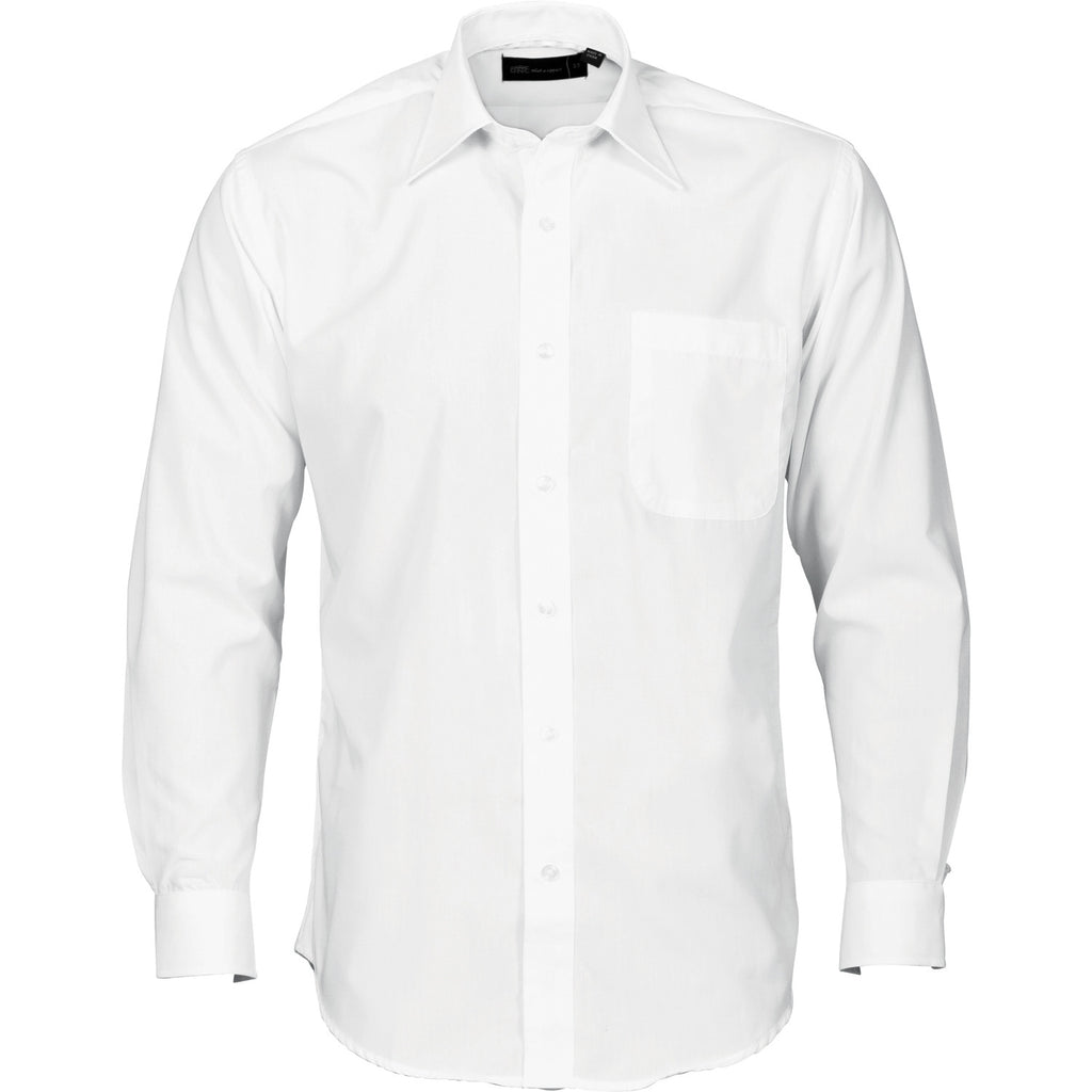 DNC Polyester Cotton L/S Business Shirt (4132)