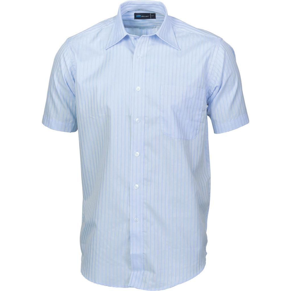 DNC Mens Tonal Stripe S/S Shirt (4155)
